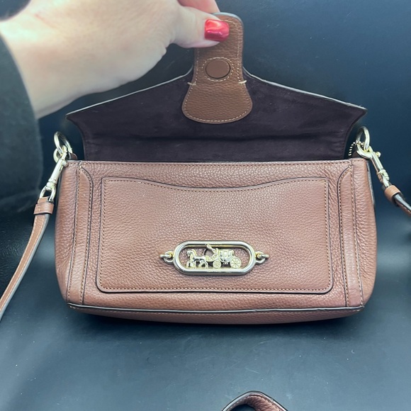 Brown Floral Women's Bag - Picture 4 of 10